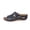 Navy, variant on Women Comfortable Flat Sandals Dressy Summer Sandal - Open Toe Fisherman Sandals Slip On Walking Wedge Shoes