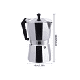 thumbnail image 4 of Coffee Pot Espresso Maker Moka Pot, Stovetop Espresso Maker for Great Flavored Esprk7564, 4 of 5