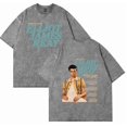 thumbnail image 6 of Elliot James Reay Tour Merch Dirtyfit T-shirt Short-Sleeved Washed Denim Fashion Loose Summer Cotton Stylish Design Tee, 6 of 7