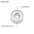 thumbnail image 2 of Uxcell 2mmx5mmx2.3mm 682ZZ Double Sealed Z2 Ball Bearings Chrome Steel 5 Pack, 2 of 5