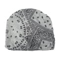 thumbnail image 6 of Unique Bargains 1 Pc Neck Gaiter Soft Cashews Face Cover Gray White Black, 6 of 6