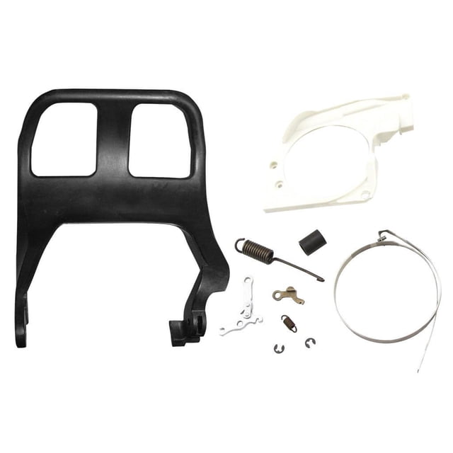 Eigraketly MS660 066 650 CHAIN BRAKE HANDLE HAND SPRING LEVEL TENSION BAND GUARD Jardín y Patio
