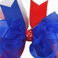 thumbnail image 5 of TOWED22 Independence Day Hair Clips 4th of July Glitter Hair Bow Clips Patriotic American Flag Hair Accessories with Star for Kids Girls(Watermelon Red), 5 of 5
