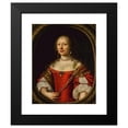 thumbnail image 2 of Pieter Nason 12x14 Black Modern Framed Museum Art Print Titled - Portrait of a Lady, 2 of 5