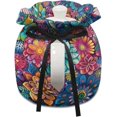 thumbnail image 3 of Colourful Florals Breakfast Pot Cover Tea Kettle Lid Teapots Dust Cover Insulated Portable Breakfast Warmer for Home Kitchen for Home Table Restaurant Decorative Accessories, 3 of 6
