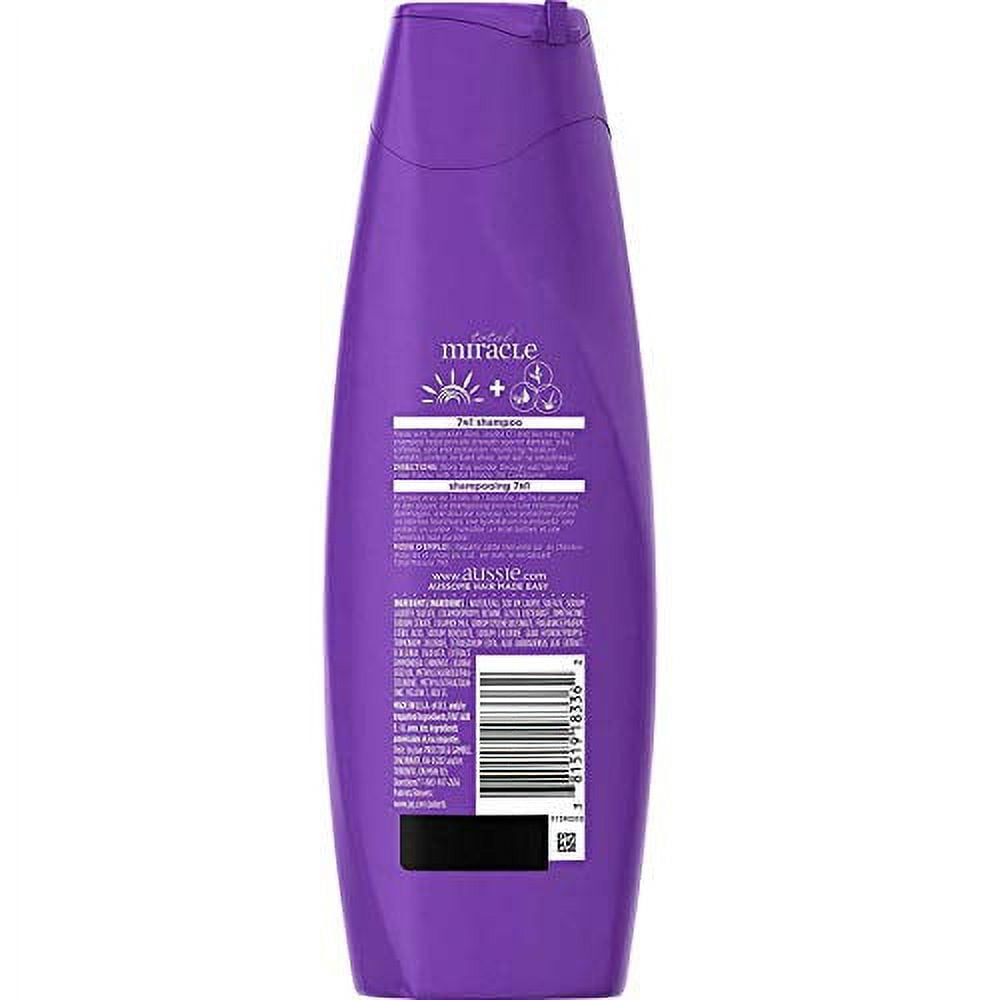 Aussie Shampoo 7-N-1 Total Miracle 12.1 Ounce (358ml) (3 Pack)