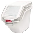 thumbnail image 2 of Rubbermaid Commercial ProSave Shelf Ingredient Bins, 5.4gal, 11 1/2w x 23 1/2d x 16 7/8h, White - RCP9G57WHI, 2 of 2