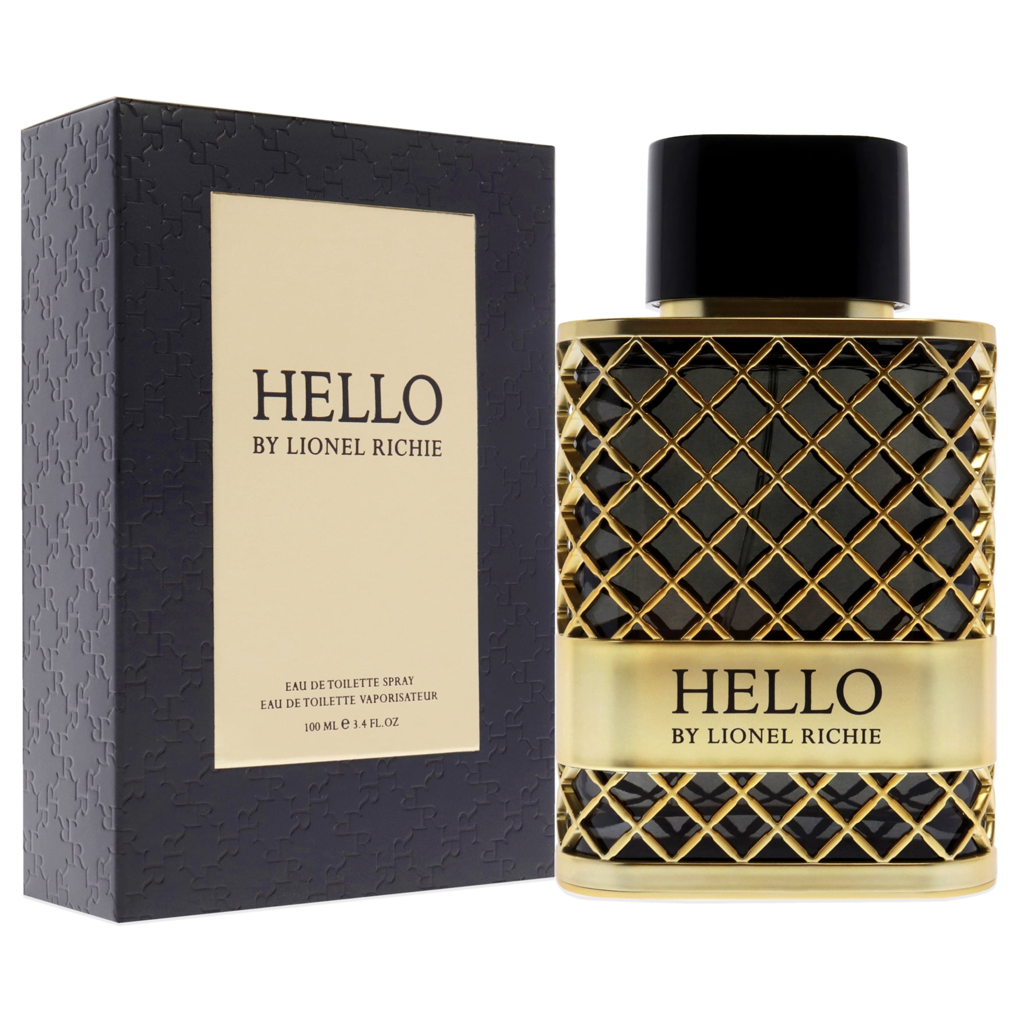 Lionel Richie Hello for Men, EDT Men's Cologne, Fragrance for Men, 3.4 oz