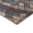 thumbnail image 3 of Addison Rugs Mayfield Premium Machine Washable Transitional Geometric Copper Rectangle Rug, 8' x 10', 3 of 6