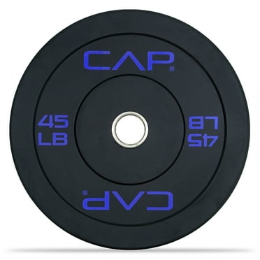 CAP Barbell Olympic Rubber Bumper Plates (Pairs/Singles by sizes)
