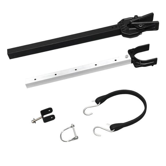 Sebnux Protector de popa para barcos Protector de popa de barco ajustable con absorción de impactos con cabezal compuesto, ideal para sujetar soportes de rodillos de motor y remolques
