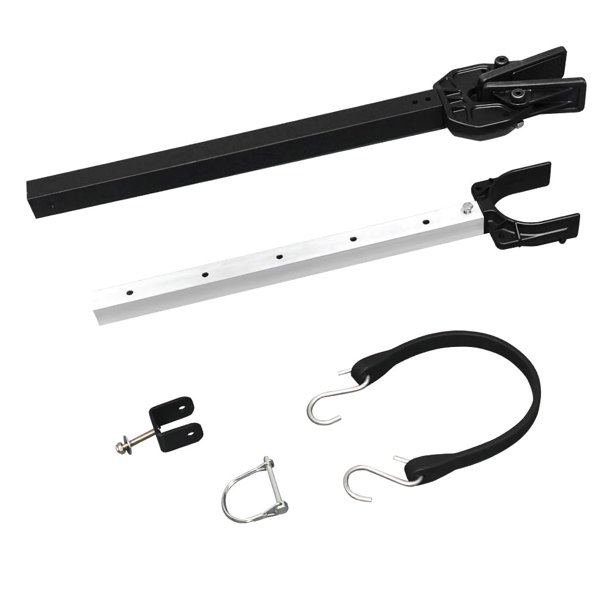 Sebnux Protector de popa para barcos Protector de popa de barco ajustable con absorción de impactos con cabezal compuesto, ideal para sujetar soportes de rodillos de motor y remolques