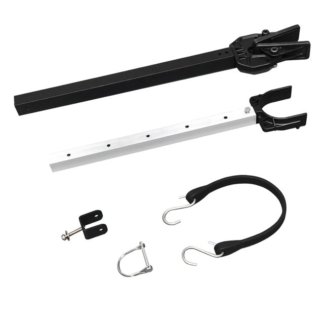 Sebnux Protector de popa para barcos Protector de popa de barco ajustable con absorción de impactos con cabezal compuesto, ideal para sujetar soportes de rodillos de motor y remolques