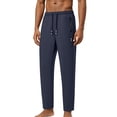 thumbnail image 2 of Mens Hiking Pants Joggers Lightweight Breathable Quick Dry Outdoor Fishing Athletic Work Pants with Zipper Pockets Dark Blue 2XL, 2 of 8