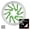 G3CS-Green-1PC, variant on BUCKLOS 6 Bolts Bicycle Disc Brake Rotor G3CS Mountain Bike Rotor 160mm 180mm 203mm Road Bike Rotor Stainless Steel Bicycle Disc Rotors with 6 Bolts fit Shimano SRAM AVID G3