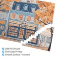 thumbnail image 3 of 1000 PCS 1000 Piece Jigsaw Puzzles Fall Bookstore,Funny Artwork For Adults,Family Leisure, Stress Relief And Entertainment,Modern Art Wooden Puzzle For Adults,Gift Suitable Family Friends, 3 of 6