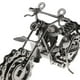 thumbnail image 3 of Adorno de juguete modelo de motocicleta de metal retro gris, 3 of 9