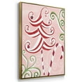 thumbnail image 3 of Candy Cane Holiday I - Framed Gallery Wrapped Holiday Canvas - 17 x 25 - Gold Frame, 3 of 8