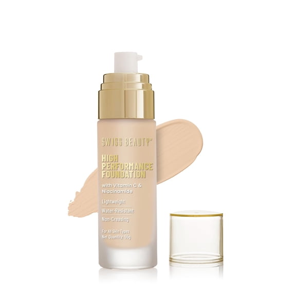 Swiss Beauty High Performance Foundation, 55gm ( 03- Natural Beige )