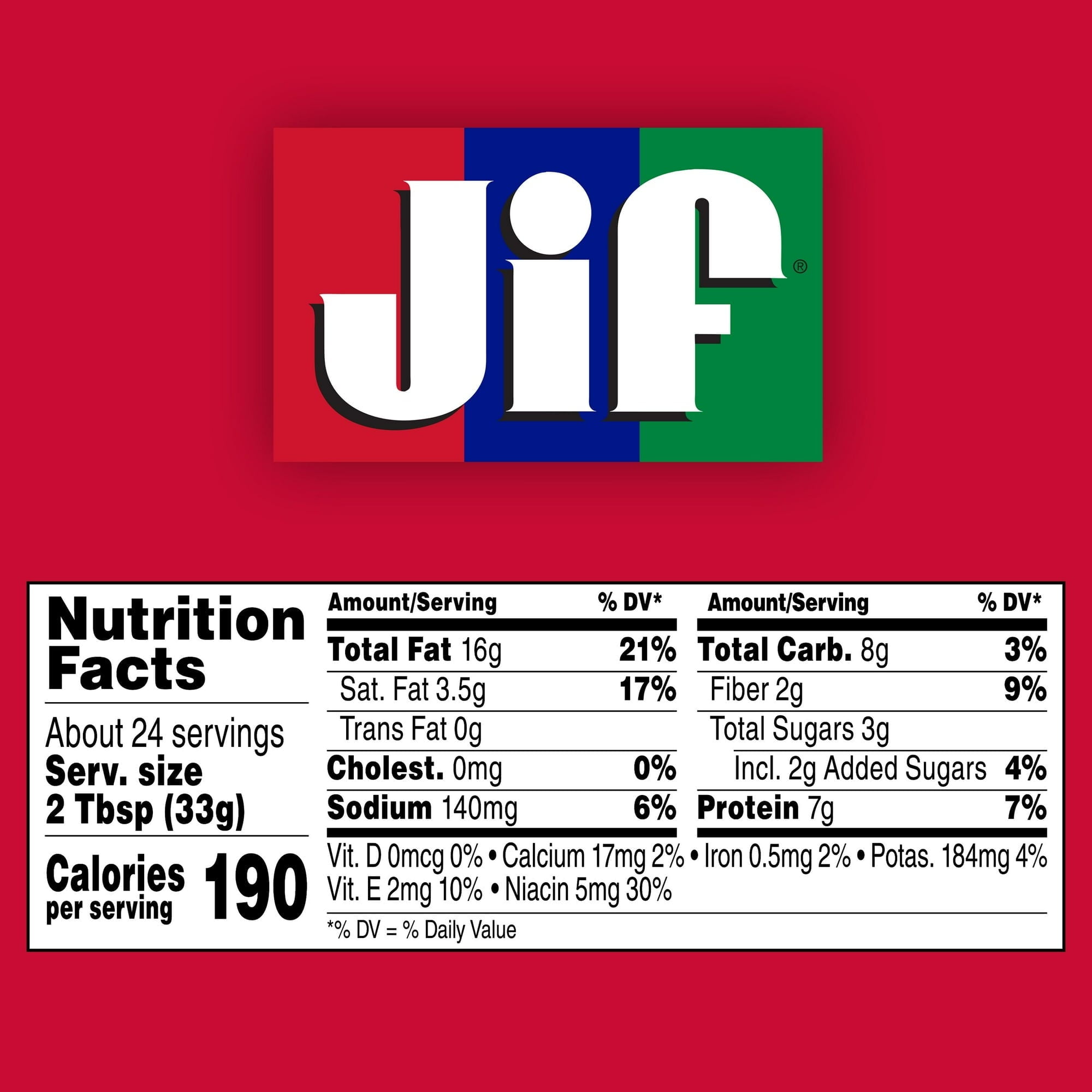 Jif Creamy Peanut Butter - 28.0 Oz (Pack of 4)