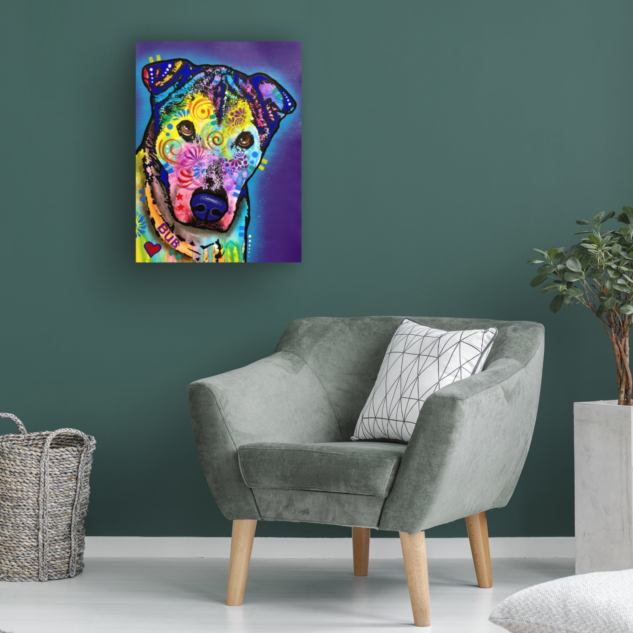 Canvas Wall Art - Dean Russo 'Stand' Wall Art for Living Room, Bedroom, or Office Décor by Trademark Fine Art - 24 x 32 Inches