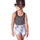 thumbnail image 4 of 2 Uds. Chaleco A Rayas Negras Para Niñas Y Niños, Tops, Pantalones Vaqueros, Ropa (110)-133960,03 Tmvgtek Mujer, 4 of 8