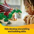 thumbnail image 5 of LEGO Creator 3 in 1 Medieval Dragon Toy - Building Toy with 3 Build Options, Dragon, Sea Serpent, or Phoenix - Fantasy Set for Kids, Boys and Girls, Ages 9+ - Gift Idea for Birthdays - 31161, 5 of 8