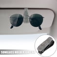 thumbnail image 2 of Unique Bargains 2pcs Visor Glasses Clip Hanger for Car Sun Eyeglasses Mount Ticket Card Clip with Rhinestone Colorful, 2 of 7