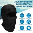 thumbnail image 5 of GIRACOA 9 Pcs Balaclava Ski Face Mask for Men Women, Full Face Mask Summer Face Cover UV Protection for Outdoor Motorcycle Cycling (Multi-color), 5 of 7