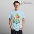 thumbnail image 2 of Men's Toy Story Main Characters Logo Graphic T-Shirt, 2 of 9