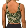 thumbnail image 3 of Lsque Camouflag Printed Women'S Sports Bra, Compression, Moisture Wicking, High-Impact Sports Bra For Women,Supportive sports bra-X-Large, 3 of 9