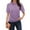 Light Purple, variant on larppty Womens Polo Shirts Business Casual Work Tops Short Sleeve Button Down Collared V Neck Golf Blouse T-Shirt (Mint Green, L)