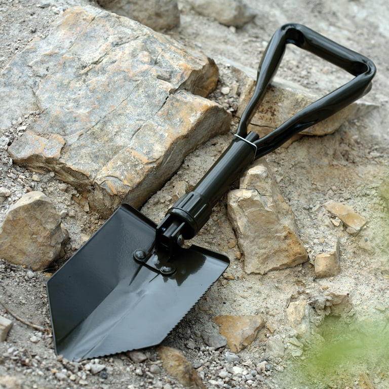 Coghlan s Folding Shovel Forged Steel Blade 23 inches Black