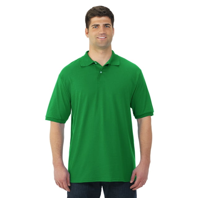 Jerzees T-Shirt de Sport en Jersey à Manches Courtes pour Homme SpotShield, S, Kelly