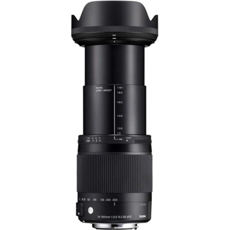 Sigma 18-300mm F3.5-6.3 DC Macro OS HSM Lens Contemporary for Canon EF  Cameras (886-101) with Sigma USB Dock for Canon Lens & Sandisk 32GB Extreme  SD UHS-I Memory Card - Walmart.com