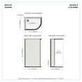 thumbnail image 4 of A&E Bath and Shower OLISA-3648-CHR SHOWER, 4 of 8