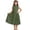 Army Green, variant on Elegant Girls Long Dress With Pleated Skirt And Sleeveless Design For Summer Formal Occasions And Party Wear Baby Girl Flower