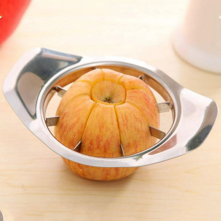 1pc Apple Cutter Multifunction Stainless Steel Fruit Slicer Fruit Core  Divider