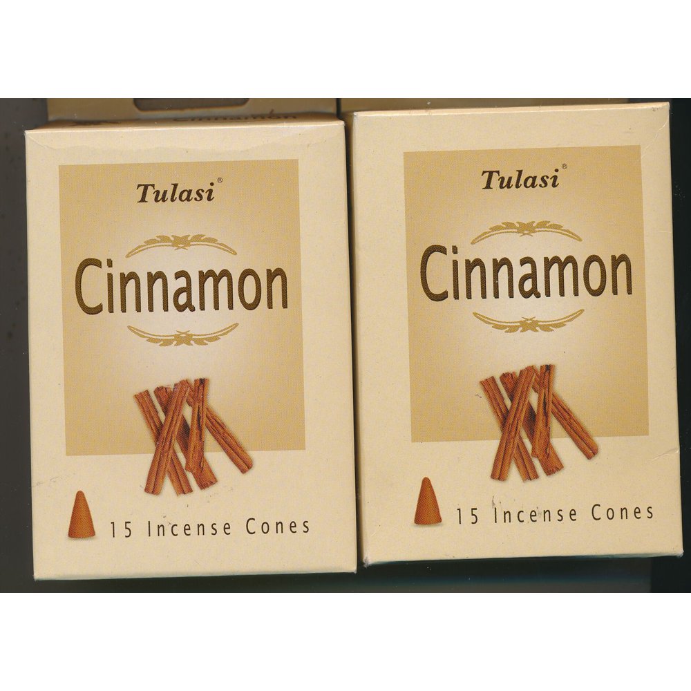 Cinnamon Cones, 30 Cone Bundle, Tulasi Incense From India
