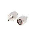 thumbnail image 6 of 10Pcs N Male Plug Crimp RG58 RG142 LMR195 RG400 Coaxial Cable Straight Connector, 6 of 10