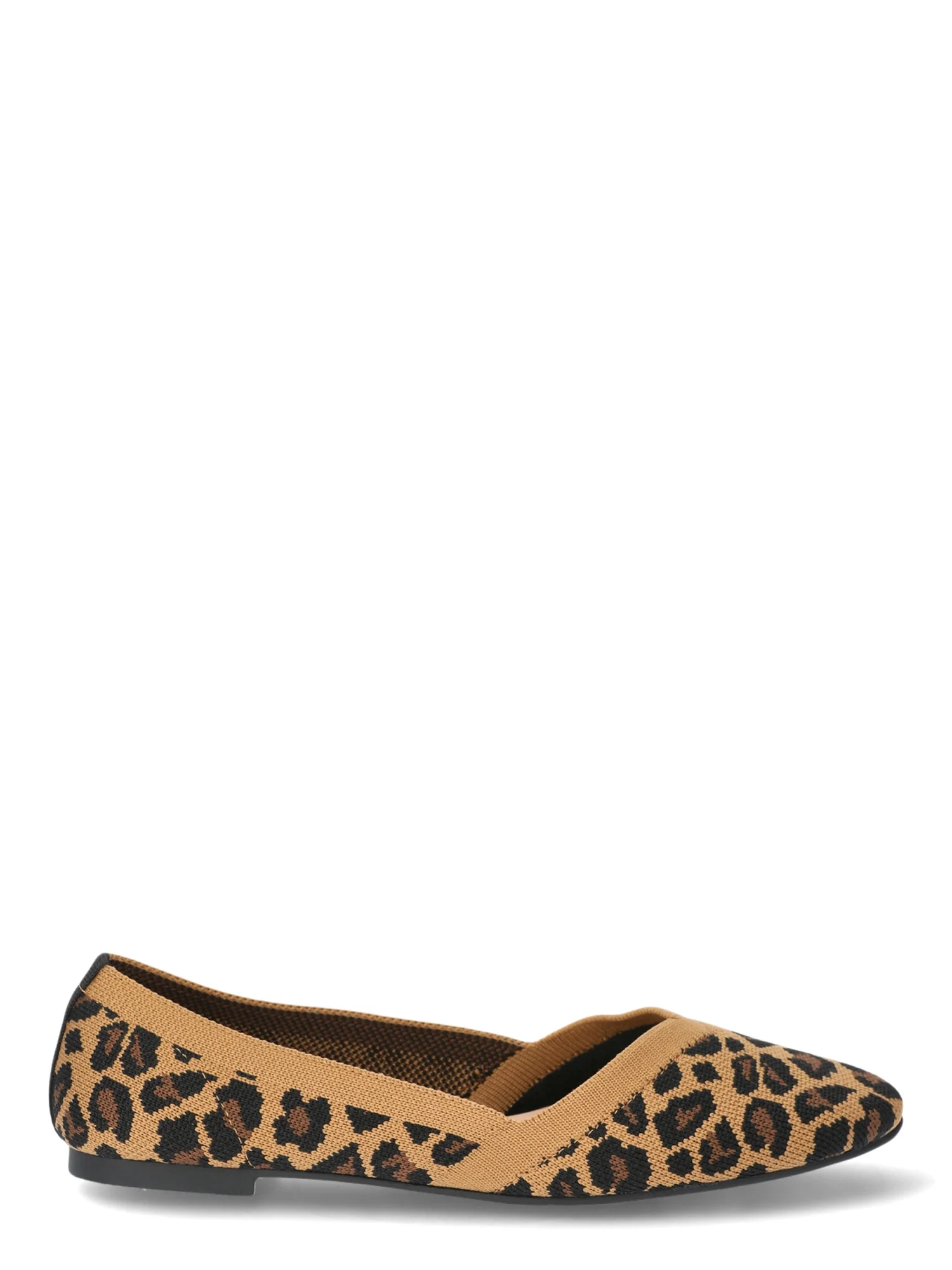 Time and Tru Women's Knit Ballet Flats