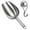 Silver, variant on Stainless Steel Ice Scoop for Freezer with Hook - Ice Scoop for GE Profile Opal 2.0 Nugget Ice Maker, for Kitchen Bar Party Accessories