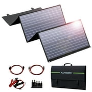 ALLPOWERS SP029 140W Portable Solar Panel Charger for Laptop Cellphone, Waterproof IP65 Foldable Solar Panel with MC- 4, DC, and USB Output, for Solar Generator, Power Bank, 12V Car Battery