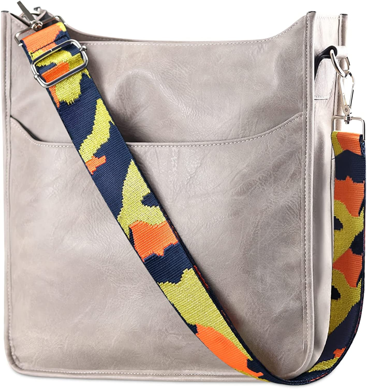 KITATU Crossbody Bag for Women Hobo Handbags Vegan Leather Designer