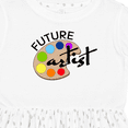 thumbnail image 4 of Inktastic Future Artist with Paints Girls Toddler Dress, 4 of 5