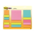 thumbnail image 1 of 3M Post-it Super Sticky Notes, Assorted Sizes, 15 Pads, 2x the Sticking Power, Supernova Neons Collection, Lined (4423-15SSMIA), 1 of 10