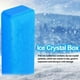 thumbnail image 4 of 350ml Ice Crystal Box Ice Pack For Coolers, Portable Freezer Pack 19x6x4 Cm For Picnics, Lunch Boxes, Camping, 4 of 5