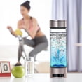thumbnail image 4 of 400ML Portable Hydrogen Water Generator Bottle Health Boosting Ionizer with SPE PEM Technology Healthy Water Cup, 4 of 8