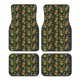 thumbnail image 1 of Balery Mask Tropical Flower Juego de 4 Alfombrillas para Auto, Revestimientos de Caucho Resistente, Diseño Antideslizante, 1 of 7