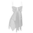 thumbnail image 2 of WCJM Women's nylon suit Green Women'S Suspenders Similar To Sexy Underwear Home Pajamas Two Piece Lace Suspenders Home Clothes Suit satin satin, 2 of 4